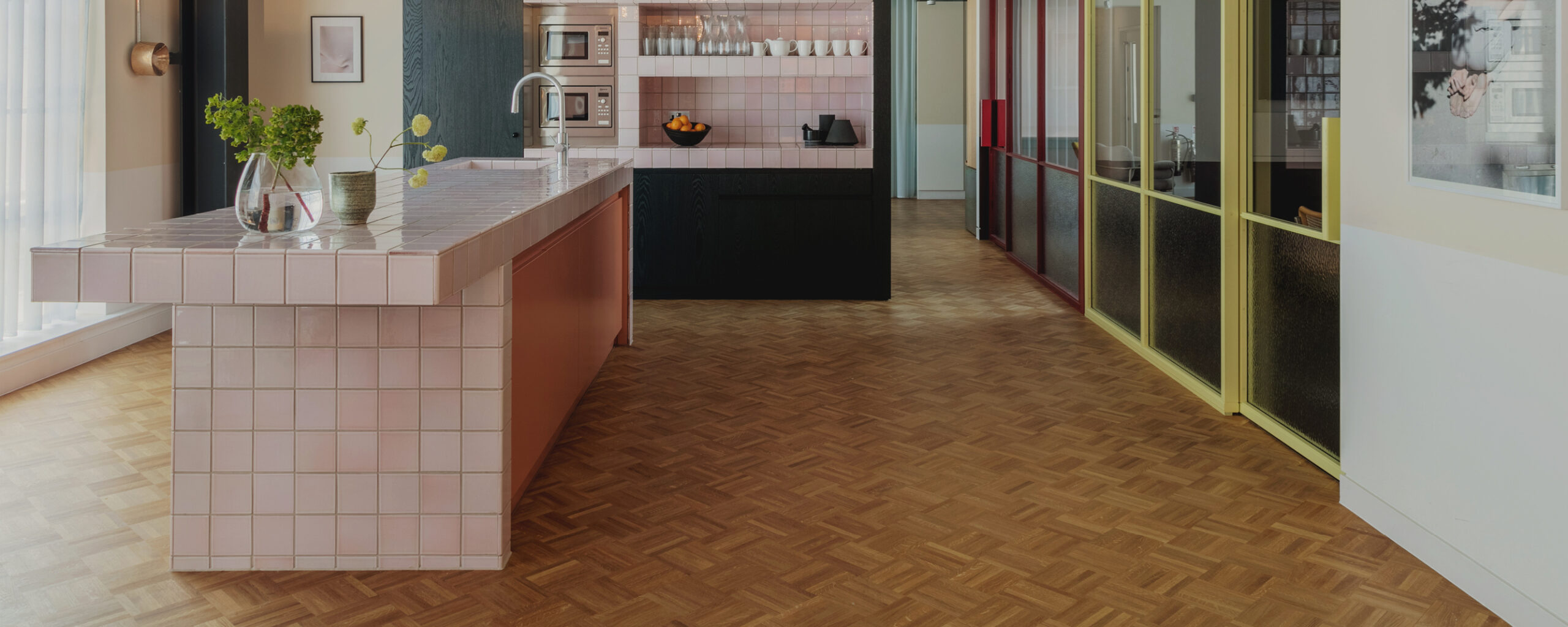 Mosaikparkett Massivt Parkettgolv F r Arkitekter H rning Parket