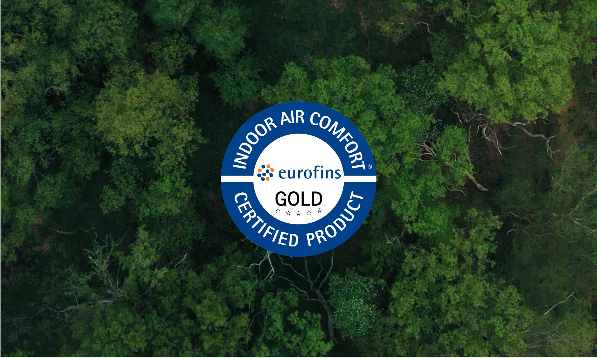 Hørning Parket is Eurofins Indoor Air Comfort Gold certified